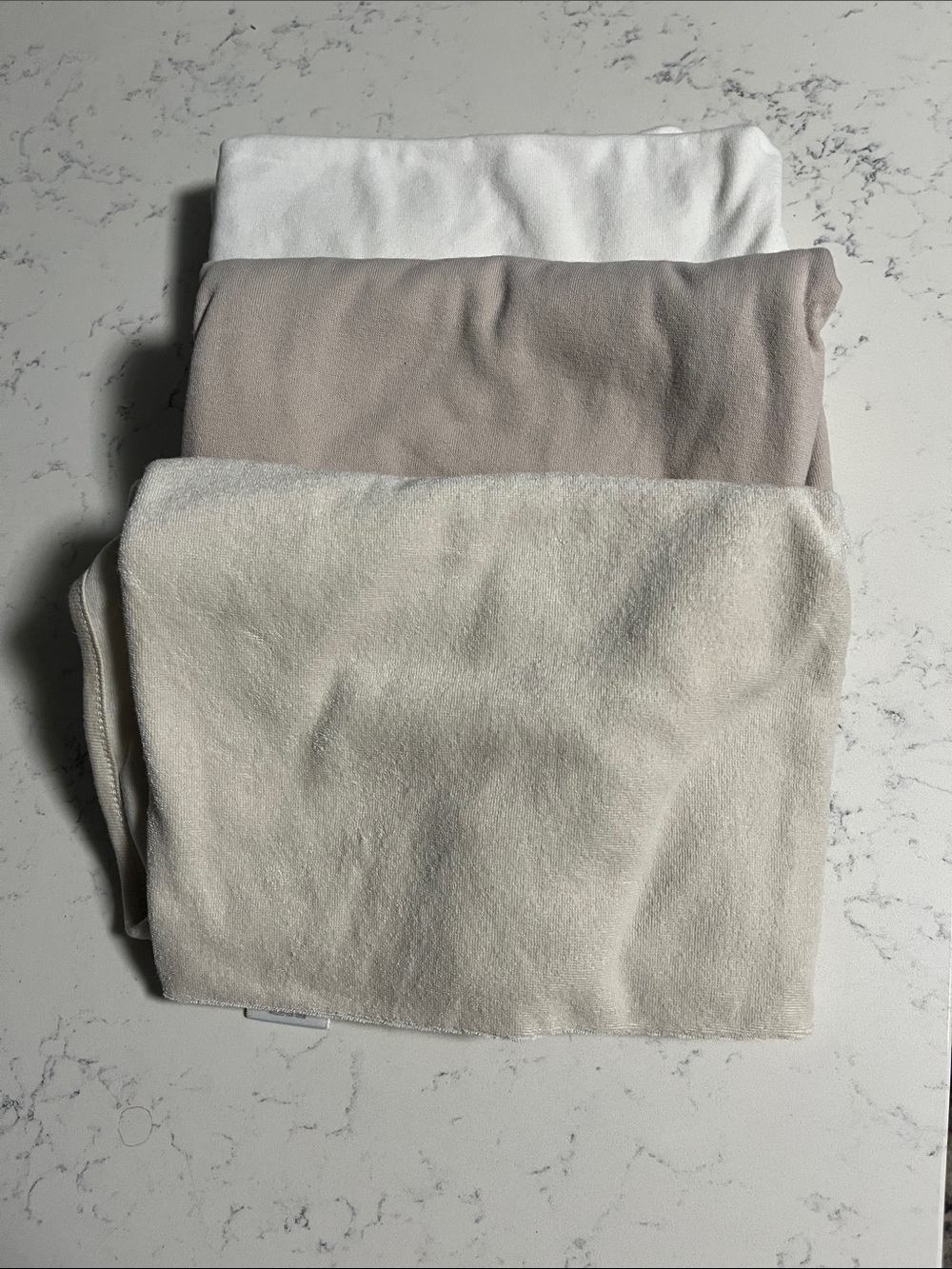 🌙  3 Neutral Cloud Island Swaddle/Blanket– Soft Baby bath blankets with hoodies